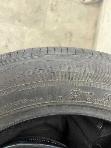 шины 20555 r16 лето: Комплект автомобильных шин 205/55 R16 Өтө жакшы абалда арзан баада — 1