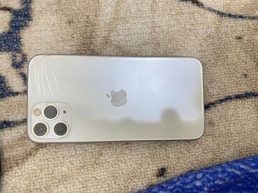 IPhone 11 Pro, Б/у, 64 ГБ, Серебристый, 80 %