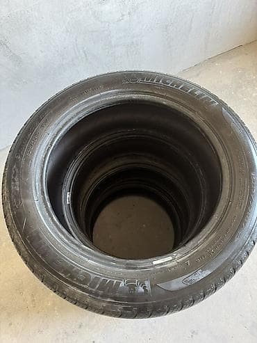 Шиналар жана дисктер: Шиналар 215 / 55 / R 17, Жай, Колдонулган, Комплект, Жеңил унаалар, Michelin — 4