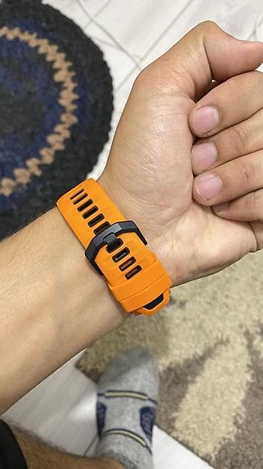 amazfit balance: Смарт‑часы с круглым AMOLED‑дисплеем и ярким оранжевым силиконовым — 2