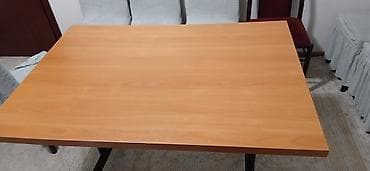 куплю стол обеденный: Кухонный стол и стул, цвет - Коричневый — 2