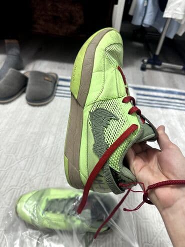 срочно продаю в связи с переездом: Мужские кроссовки, 42, Nike, Новый, цвет - Зеленый — 2