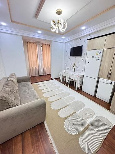 5: 2 комнаты, 62 м², Ата-Тюрк парк Элитка, 5 этаж, Евроремонт — 1
