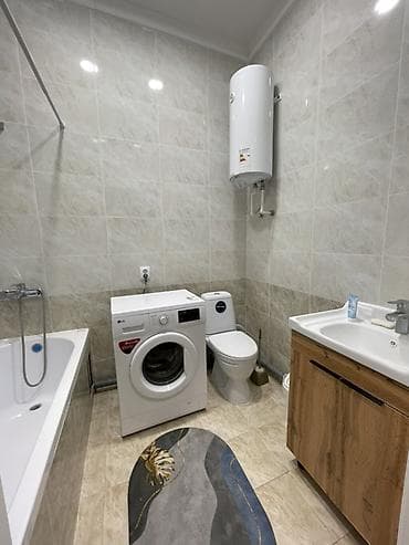 osh flat: 1 комната, 35 м², Кара-Жыгач ж/м 4 этаж, Свежий ремонт — 10