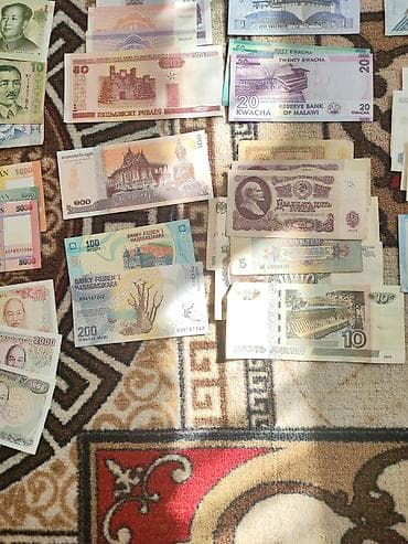 електро мото: Коллекция банкнот мира + альбом - Разнообразная подборка бумажных — 7