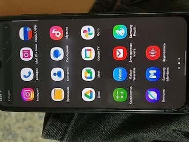 iphone 11 pro max ош: Samsung Galaxy A50, Б/у, 64 ГБ, цвет - Серый, 2 SIM — 3