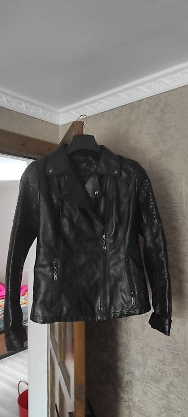 женские зимние кожаные куртки: Куртка женская экокожа.Размер 2XL (46-48 — 3