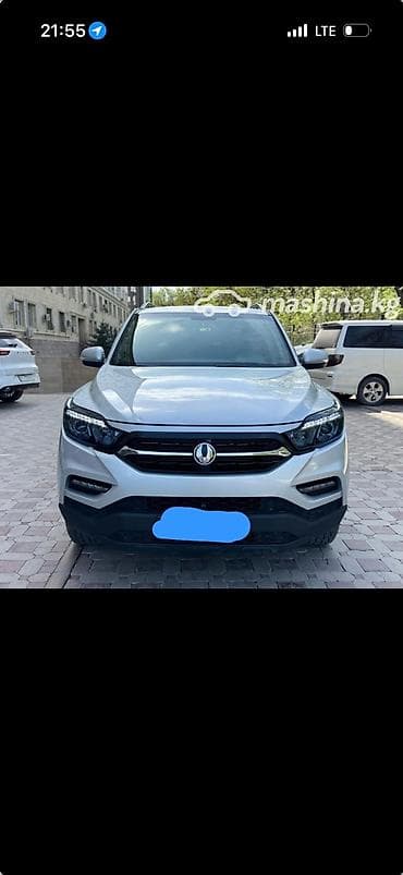 Ssangyong Rexton Sports: 2019 г., 2.2 л, Автомат, Дизель, Пикап