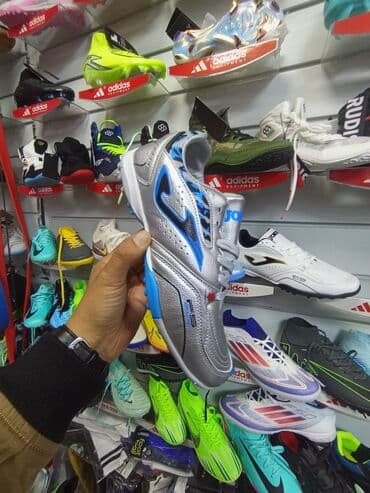 спортивное оборудование: Мужские кроссовки, 41, Joma, Новый, цвет - Белый, Платная доставка — 4