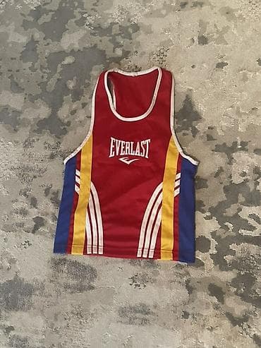 боксёрская форма: Боксерский комплект Everlast (майка + шорты) - Бренд: Everlast — 3