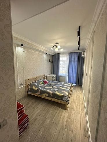 3 кв джал: 3 комнаты, 100 м², Джальская больница Элитка, 9 этаж, Евроремонт — 5