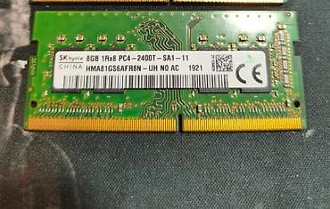 оперативная память 8: DDR4 8gb 2000 сом — 1