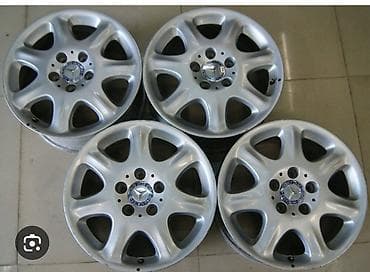 Диски: Литые Диски R 16 Mercedes-Benz, Комплект, отверстий - 5, Б/у — 1