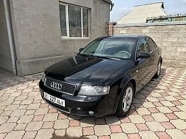 салон машины: Audi A4: 2001 г., 2 л, Механика, Бензин, Седан — 3