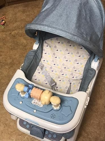 ходунок качалка: Детский шезлонг качалка Happy Baby Miniw ЕСТЬ ПОЛОЖЕНИЯ ЛЁЖА И — 2