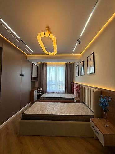 3 комнаты, 88 м², Джал мкр (в т.ч. Верхний, Нижний, Средний) Элитка, 10 этаж, Дизайнерский ремонт — 9