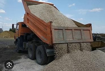 Смесь щебень и отсев, Чистая, Для фундамента, Камаз