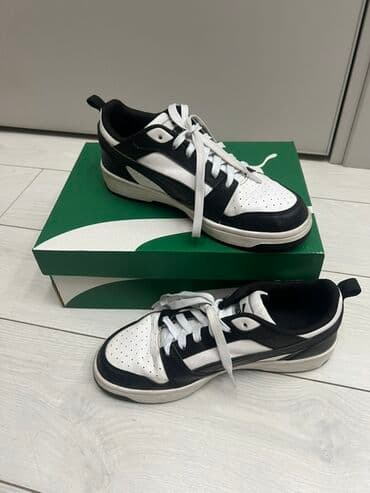 Атайын кийим: Эркектердин кроссовкасы, 38, Puma, Колдонулган, түсү - Кара, Өзү алып кетүү — 2