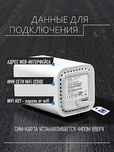 18xpox.comm: 4G LTE Wi‑Fi роутер Huawei (модель с поддержкой SIM-карт) Основные — 1