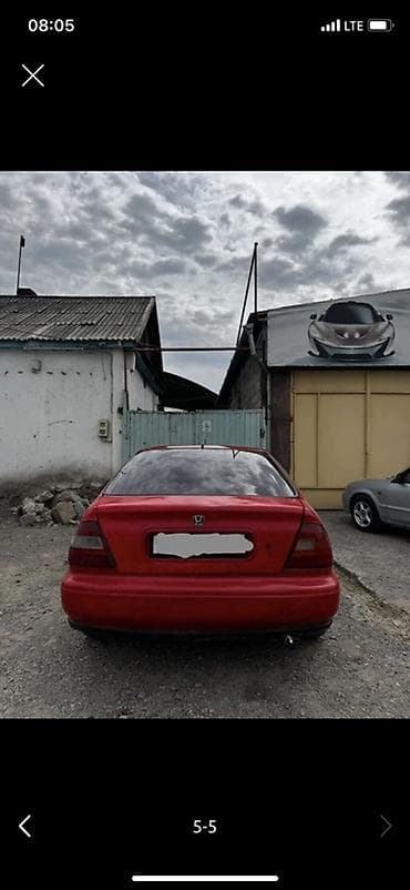 аккорд cl7: Honda Civic: 1995 г., Механика, Бензин, Седан — 5