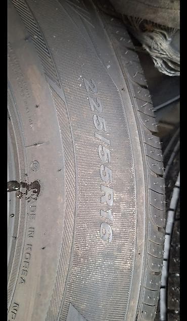 55: Шины 225 / 55 / R 16, Лето, Б/у, Комплект, Легковые, Корея, Nexen — 2