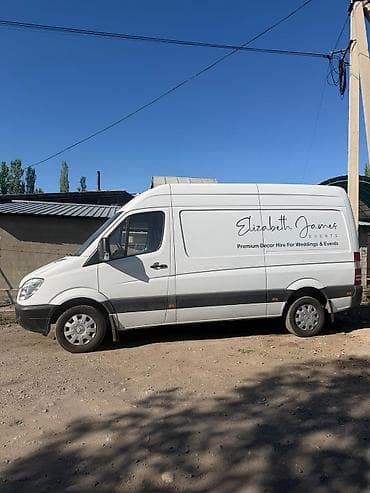 mazda demio двери: Mercedes-Benz Sprinter, белый фургон (длинная база, высокий потолок) — 2