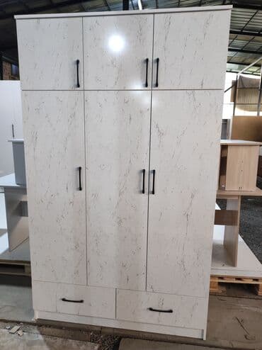 для одежды шкаф: Кийим салуучу шкаф, Жаңы, Түз, ЛДСП — 12