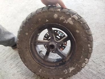 диски 12: Колеса в сборе R <13, Б/у, 1 шт, Литые — 1