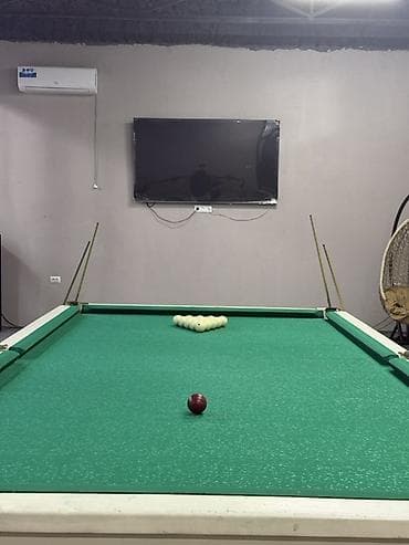 ремонт седло: Бильярдный стол для русской пирамиды, классический, с декоративной — 6