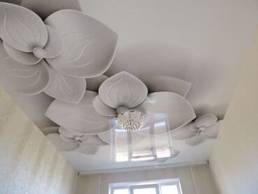 стоимость натяжной потолок: Натяжной потолок Глянцевое, Матовое, 3D потолки Бесплатный замер, Гарантия, Монтаж — 3