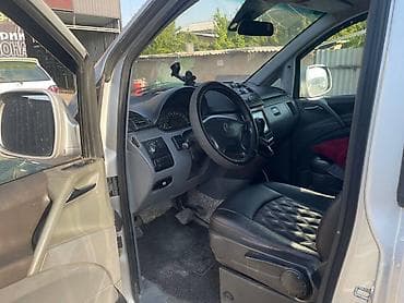 fit 2004: Mercedes-Benz Vito/Viano серебристый, пассажирский микроавтобус — 9