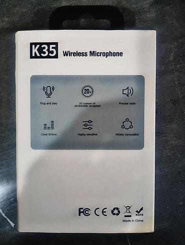 hyperx cloud ii: K35 Wireless Microphone — беспроводной петличный комплект для — 3
