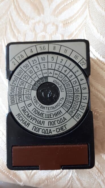 дозиметр радиации: Фотоэкспонометр, раритет ! Отличная сохранность, рабочий. Можно для — 3