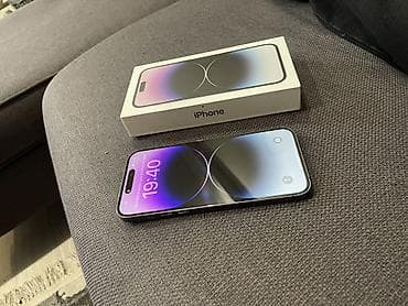 блютуз авто: IPhone 14 Pro Max, Б/у, 256 ГБ, Deep Purple, Коробка, 78 % — 1