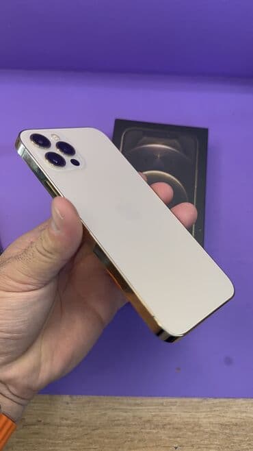 Автоунаа электроникасы: IPhone 12 Pro, Колдонулган, 128 ГБ, Куту, 100 % — 3