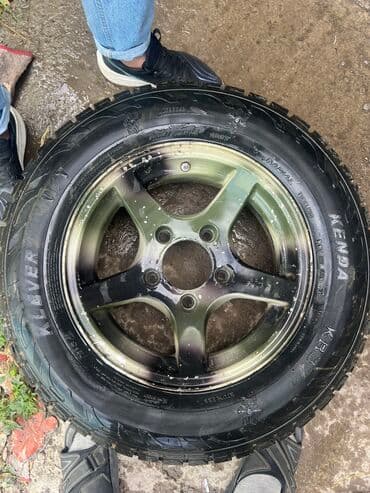Колеса в сборе 205 / 70 / R 15, Зима, Б/у, Комплект, Внедорожные (АТ/МТ), отверстий - 5 at lalafo.kg Колеса в сборе 205 / 70 / R 15, Зима, Б/у, Комплект, Внедорожные (АТ/МТ), отверстий - 5