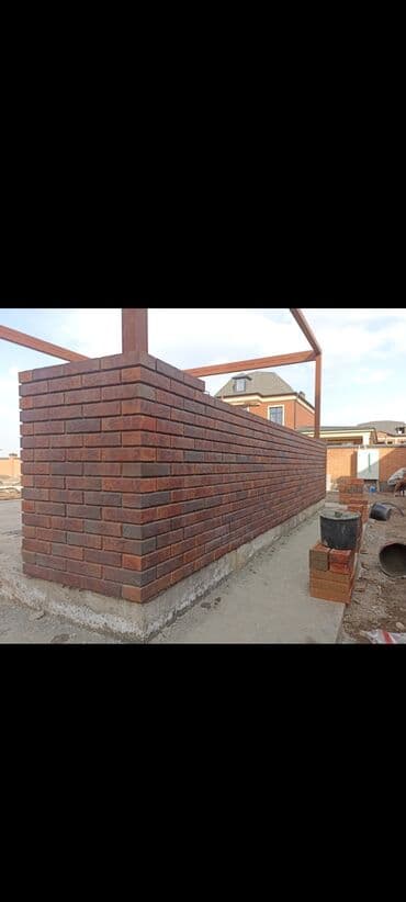 фасадные работы бишкек: Кладка кирпича Бесплатная консультация Больше 6 лет опыта — 6