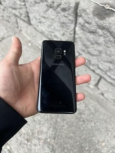 Техника и электроника: Samsung Galaxy S9, Б/у, 64 ГБ, цвет - Черный, 2 SIM — 1