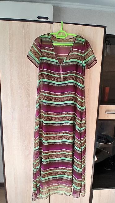 Жеке буюмдар: Күнүмдүк көйнөк, Туркия, Жай, Узун модель, Шифон, Трапеция, M — 1