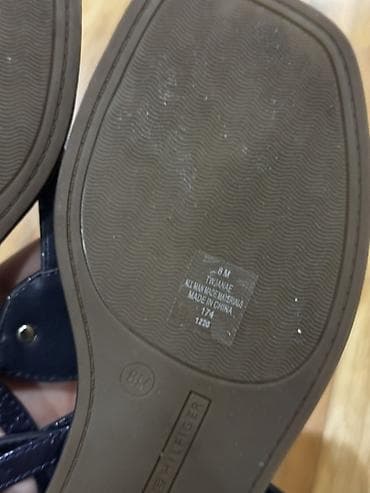 Босоножки, сандалии, шлепанцы: Босоножки, 38.5, Tommy Hilfiger, Новый, цвет - Синий, Самовывоз — 3