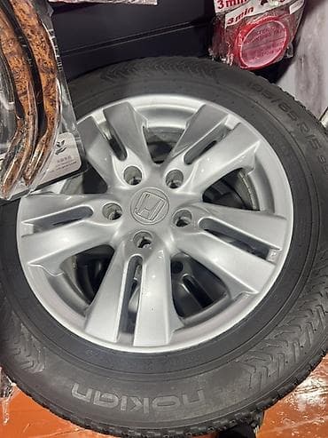 диски восены: Колеса в сборе 195 / 65 / R 15, Зимняя шипованная, Комплект, Легковые, Литые, отверстий - 5 — 1