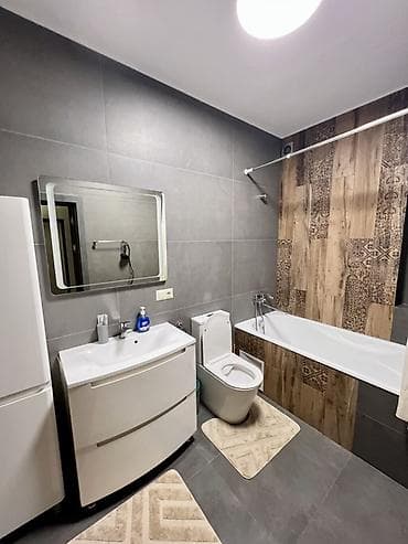 суточная квартира в джале: Люксовая Элитная квартира Уютная чистая квартира в районе Джал — 6