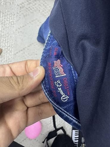 tech flece: Мужские джинсы U.S. Polo Assn. - Классический прямой крой - Средняя — 6