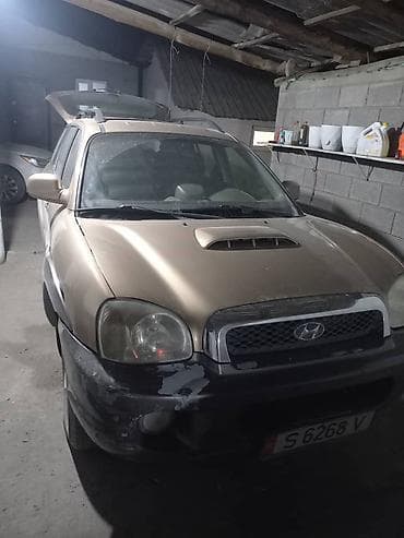 Hyundai Santa Fe: 2002 г., 2 л, Автомат, Дизель, Кроссовер