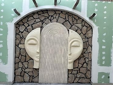 жумуш фасад: Облицовка фасадов и цоколей природным камнем Фундаментке таш чаптайбыз — 9