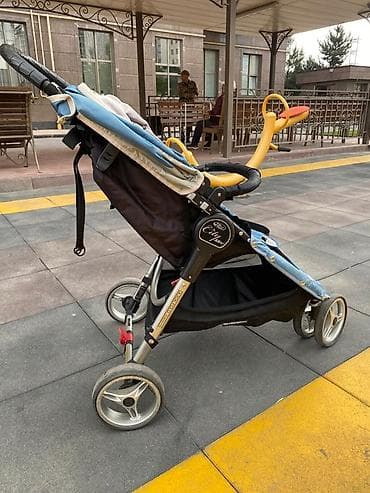 мини коляски: Прогулочная коляска Baby Jogger City Mini, трехколесная — 4