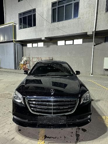 Транспорт: Mercedes-Benz S-Class: 2018 г., 3 л, Автомат, Бензин, Седан — 4