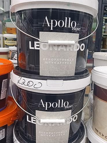 Штукатурка Apollo PAINT, Акриловая, Другой тип фактуры