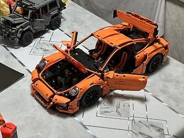 LEGO Technic Porsche 911 GT3 RS (оранжевый) - Большой подробный набор