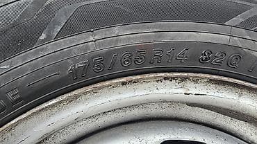 audi 100 диски: Колеса в сборе 175 / 65 / R 14, Зима, Б/у, Легковые, Железные, отверстий - 4 — 5